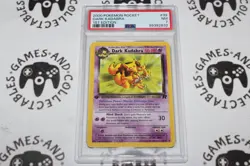 Dark Kadabra #39/82 - 1st Edition - PSA 7 - Pokemon TCG Team Rocket - Image 1