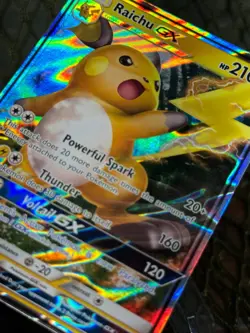 RAICHU GX ~ Pokemon TCG: Sun & Moon SHINING LEGENDS - Image 4