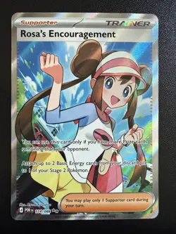 Pokemon Rosa's Encouragement - 114/088 - Perfect Order - Full Art NM Pack Fresh - Image 1