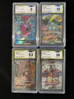 2025 Pokemon TCG S-CHN CSV6C 143/128 145/129 SR Sandy Shocks PGS 10 Lot*4 LU57 - Image 1