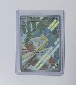 Simipour 102/086 Illustration Rare SV: Black Bolt Pokemon TCG NM - Image 1