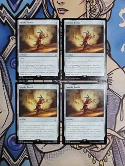 4x Smoke Bomb NM/M ACR MTG Magic - Image 1