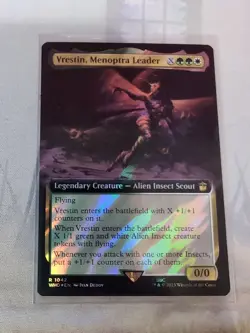 MTG - Vrestin, Menoptra Leader - Surge Foil - Universes Beyond: Doctor Who - Image 2