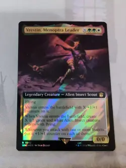 MTG - Vrestin, Menoptra Leader - Surge Foil - Universes Beyond: Doctor Who - Image 3