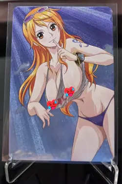 One Piece (Nami) ACG Waifu Sexy Nude Trading Card OPCG - Image 1