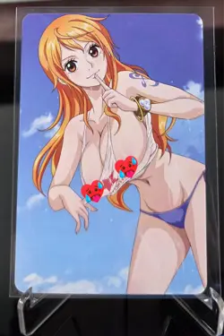 One Piece (Nami) ACG Waifu Sexy Nude Trading Card OPCG - Image 2
