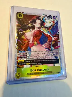 Boa Hancock OP14-112 SR THE AZURE SEA'S SEVEN ENGLISH OP14 NM One Piece - Image 1