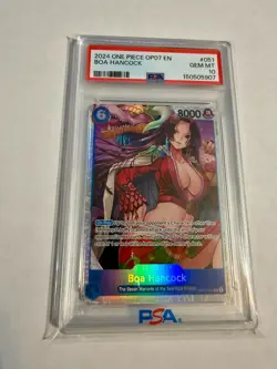 2024 Boa Hancock OP07-051 One Piece CCG PSA 10 - Image 1