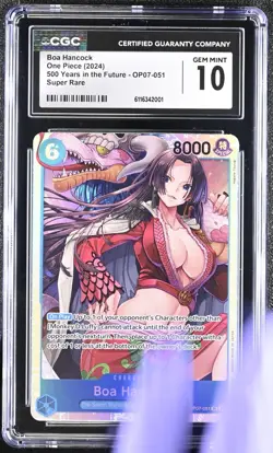 One Piece OP07-051 Boa Hancock Years In The Future CGC 10 Gem Mint (English) - Image 2