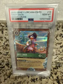 Daisy Duck, Goofy, And Mickey - Disney Cruise Promo Disney Lorcana Promo Cards - Image 3