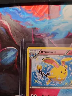 Pokemon TCG Azumarill 77/114 Common Non Holo Steam Siege Shiny 2016 Card LP - Image 3