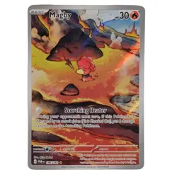 Pokemon Illustration Rare Card Lot Minior 201/182 Magby 186/182 Paradox Rift - Image 3