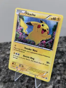 Pikachu XY89 X & Y Ultra Rare Holo Black Star Promo Pokemon Card MP/HP - Image 2