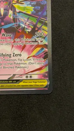 Mega Zygarde ex 120/088 SIR Perfect Order POKEMON CARD NM+ PERFECT CARD! - Image 4