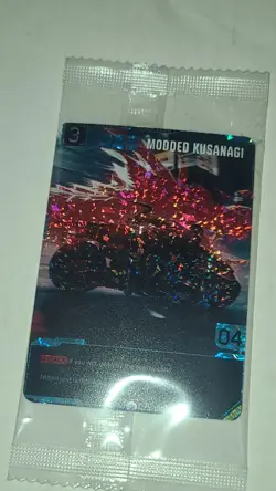 Cyberpunk TCG Modded Kusanagi PROMO Card Sealed - Image 1