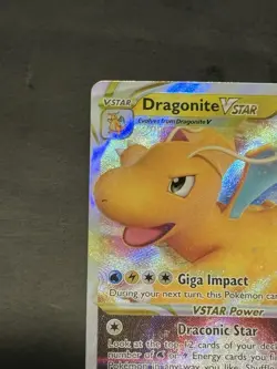 Pokemon TCG Dragonite VSTAR Holo Ultra Rare Card 050/078 Pokemon - Image 2