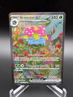 Venusaur ex 198/165 Pokemon 151 Special Illustration Rare NM Pokemon Card - Image 1