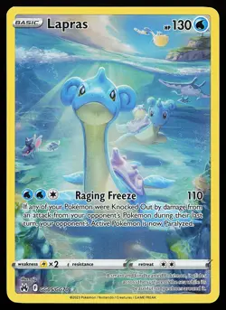 Lapras GG05/GG70 Ultra Rare Crown Zenith Pokemon Card - Image 1