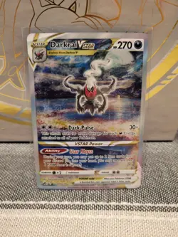 Darkrai VSTAR Crown Zenith: Galarian Gallery Holo Card GG50/GG70 NM/M Condition - Image 1