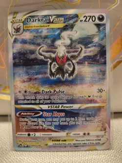 Darkrai VSTAR Crown Zenith: Galarian Gallery Holo Card GG50/GG70 NM/M Condition - Image 3