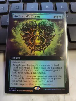 Archdruid's Charm (Extended Art) Murders at Karlov Manor Foil - Image 1