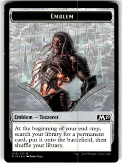 MTG {Tezzeret, Artifice Master Emblem} - Core Set 2019 #016 - Image 1