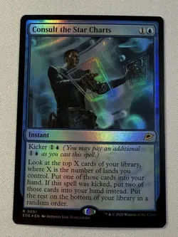 MTG Consult the Star Charts - #51 Foil - NM Edge of Eternities - Image 1