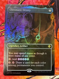 MTG LCC 0107 Chromatic Orrery NM EN Foil Borderless - Image 1