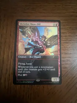 Slickshot Show-Off OTJ Store Championship Foil NM PROMO MTG - Image 1