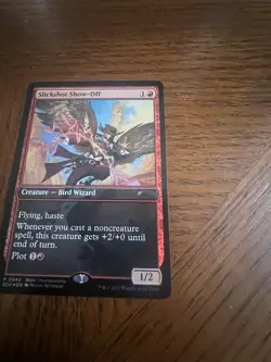 Slickshot Show-Off OTJ Store Championship Foil NM PROMO MTG - Image 2