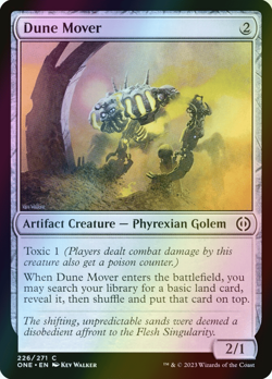 MTG Dune Mover Foil ** Phyrexia: All Will Be One ** English (NM) - Image 1