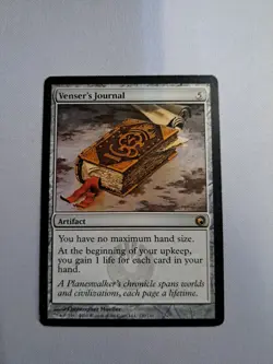 MTG: Venser's Journal (LP): Scars of Mirrodin - Image 1
