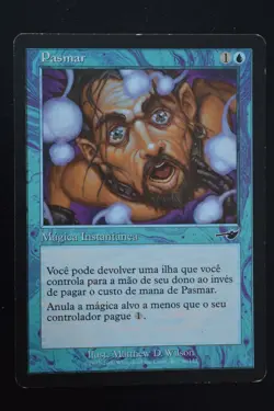 Magic The Gathering MTG DAZE PORTUGUESE Nemesis MP Moderately Played - Image 1
