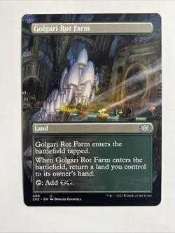 Golgari Rot Farm (Borderless) Double Masters 2022 Regular - Image 1