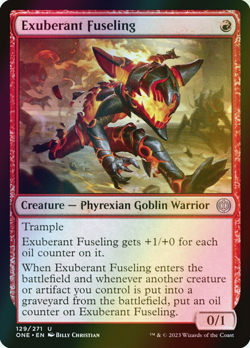 MTG Exuberant Fuseling Foil ** Phyrexia: All Will Be One ** English (NM) - Image 1