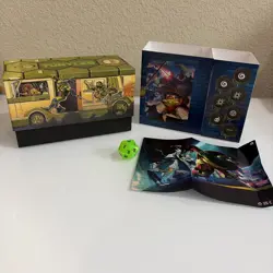 MTG x TMNT Bundle Exclusive Turtle Van Deck Storage Box & Green Spindown Die - Image 1