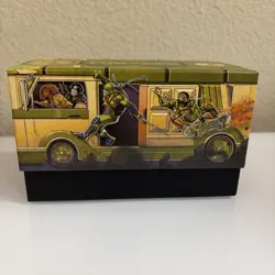 MTG x TMNT Bundle Exclusive Turtle Van Deck Storage Box & Green Spindown Die - Image 2