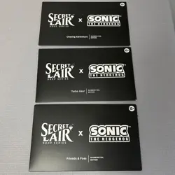 MtG Secret Lair x Super Sonic Hedgehog Complete Set Rainbow FOIL Bundle Sealed - Image 1