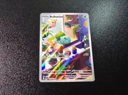 Pokemon TCG Bulbasaur Stellar Crown Illustration Card 143/142 - Image 1