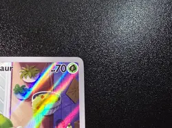 Pokemon TCG Bulbasaur Stellar Crown Illustration Card 143/142 - Image 4