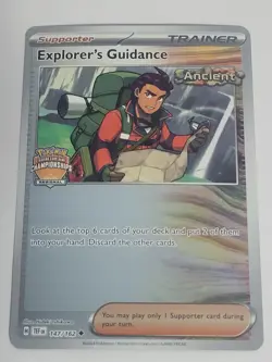 Pokemon Card Explorer's Guidance Regional Championships Promo (147/162) TEF NM - Image 1