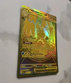 Mega Dragonite Ex 295/217 GOLD HYPER RARE POKEMON ASCENDED HEROES - Image 3