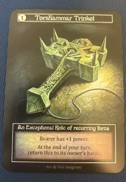 Sorcery Contested Realm Beta Torshammar Trinket FOIL - Image 1