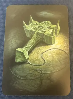 Sorcery Contested Realm Beta Torshammar Trinket FOIL - Image 2