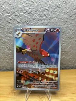 Pokemon TCG Talonflame Full Art Illustration Rare Card 091/088 English NM - Image 1