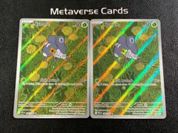 Pokemon TCG English Me02: Phantasmal Flames Nymble 096/094 Lot*2 - Image 1