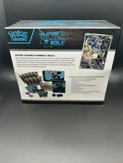 Pokemon Scarlet & Violet Black Bolt ETB Elite Trainer Box SEALED - Image 2