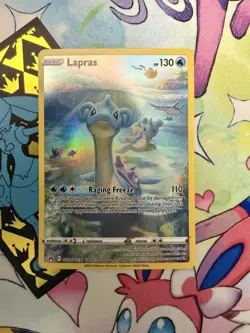 Pokemon TCG Crown Zenith Galarian Gallery Lapras GG05/GG70 Holo Ultra Rare NM - Image 1