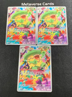 Pokemon TCG English Me02: Phantasmal Flames Ludicolo 095/094 Lot*3 - Image 1