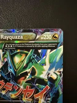 Pokemon TCG- M Rayquaza EX- 61/108- XY Roaring Skies- Holo Rare- LP - Image 3